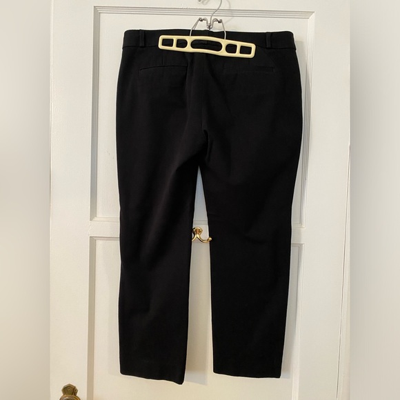 Banana Republic Sloan Curvy Fit slacks 12 ankle black office work pants GUC 🖤 - Picture 7 of 7